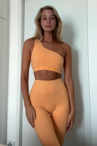 Earthcore One Shoulder Crop - Sahara