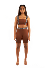 Load image into Gallery viewer, Earthcore Taped Sports Bra - Umber